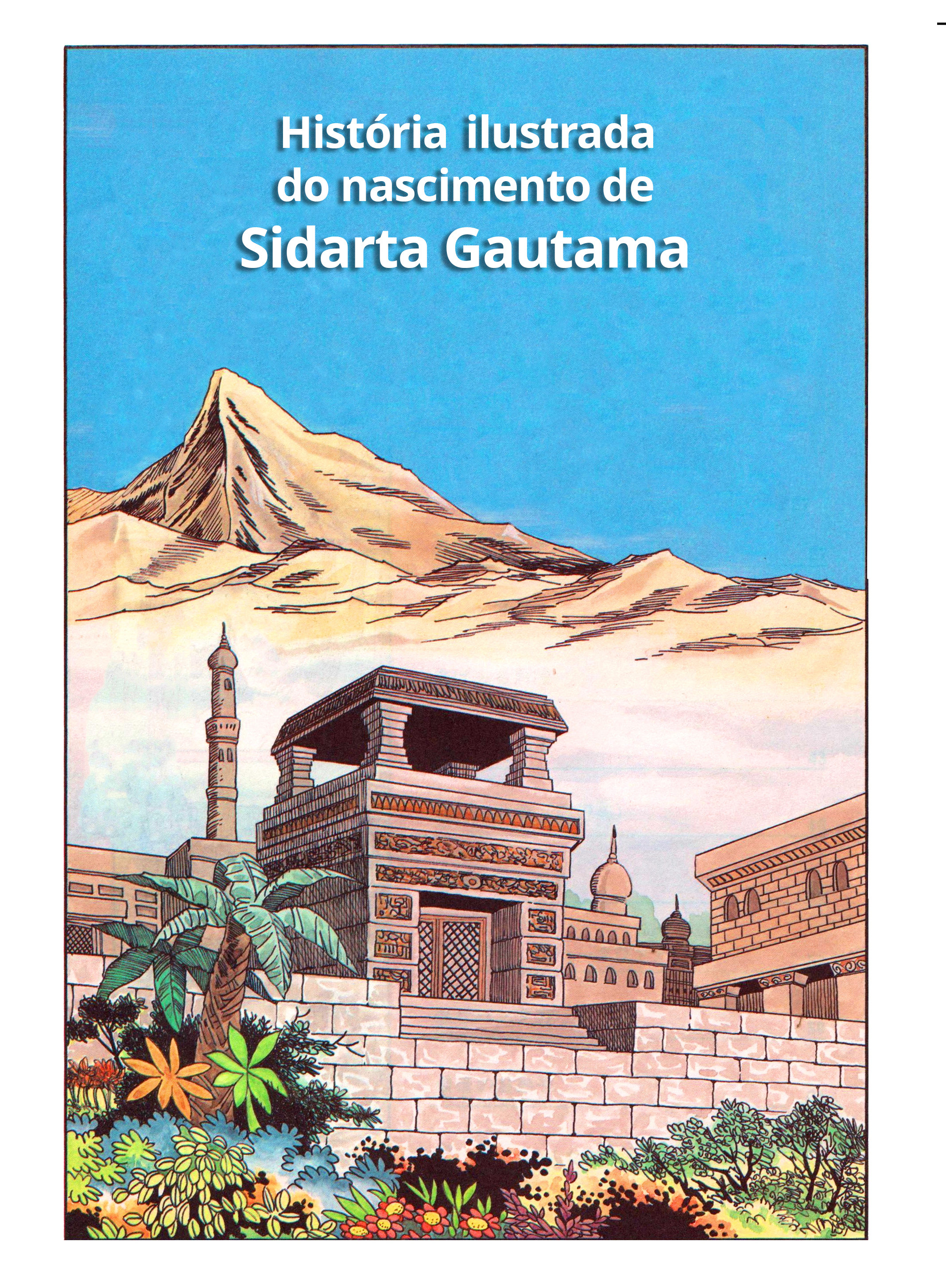 História Ilustrada do Nascimsnto de Sidarta Guatama